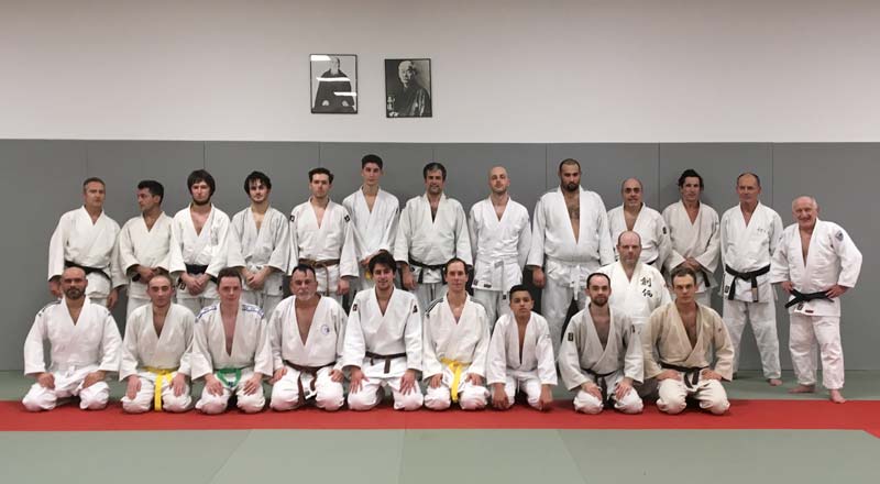 Judokas au cours de Puteaux