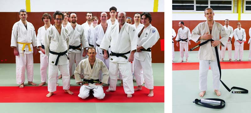 Thibault Cornic promu 1er dan Judo