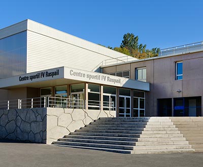 Extérieur du dojo du Cosma-Judo